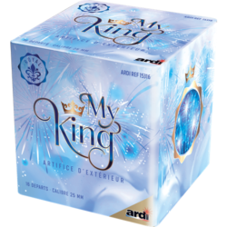 compact my king artifice bleu gender reveal