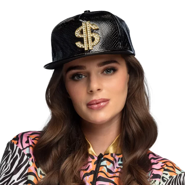 casquette noire dollar