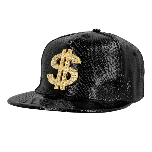 casquette noire dollar