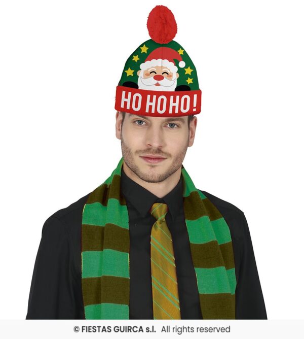 bonnet père noël ho ho ho