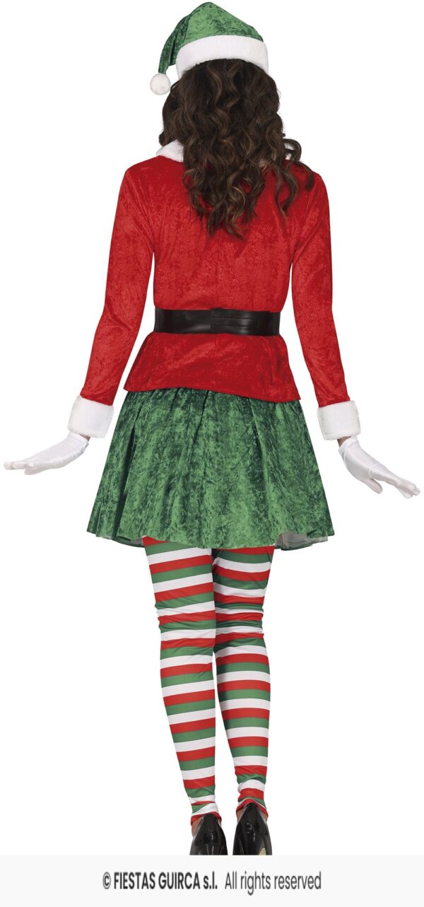 déguisement robe lutin santa