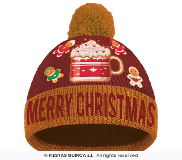 bonnet de noël tasse