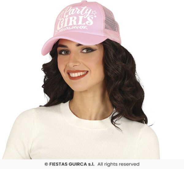 casquette party girls rose