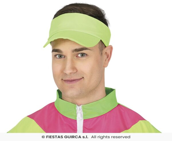 casquette visière vert