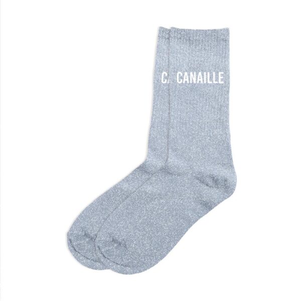 chaussettes pailletées canaille