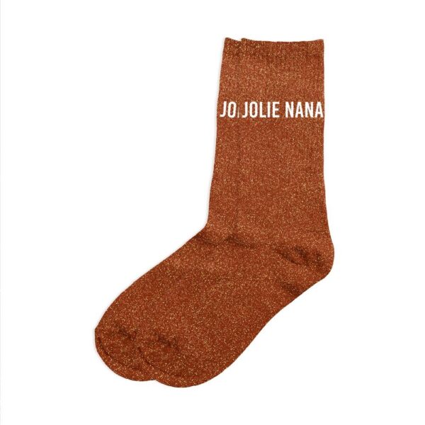 chaussettes pailletées jolie nana