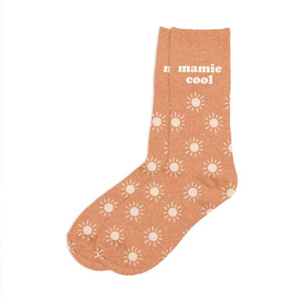 Chaussettes pailletées Mamie cool