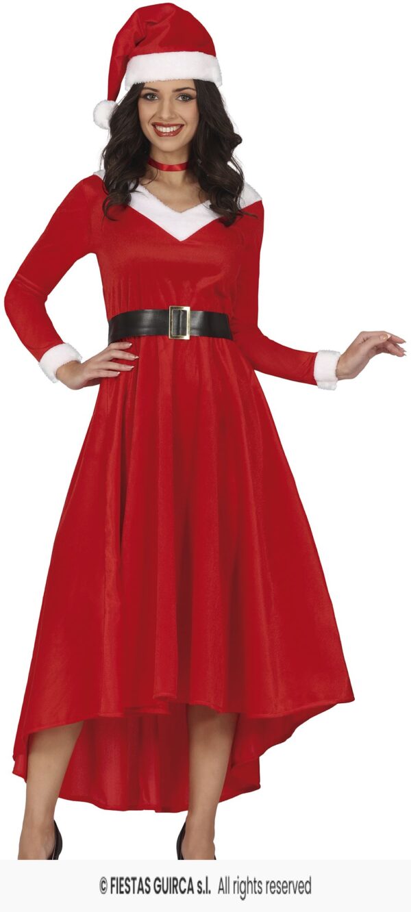 déguisement robe longue mère noël