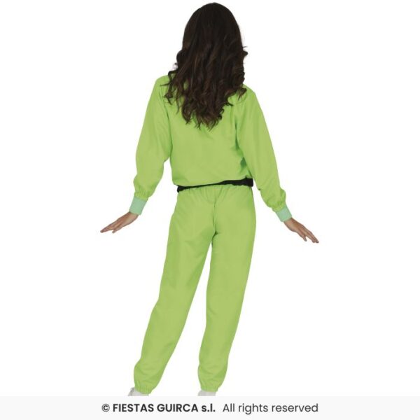 déguisement femme vert néon tracksuit