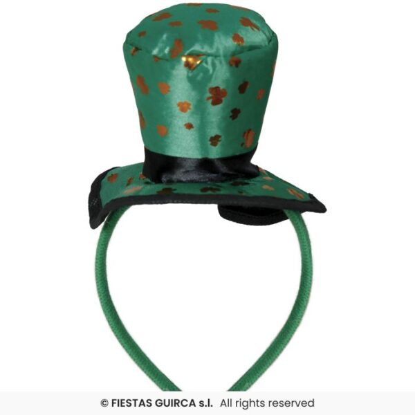 serre tête chapeau st patrick