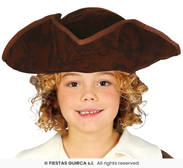 chapeau marron pirate