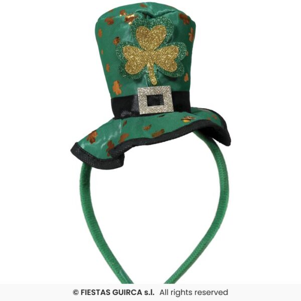 serre tête chapeau st patrick