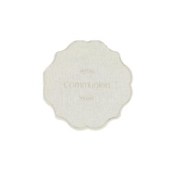 serviettes communion effet lin et or